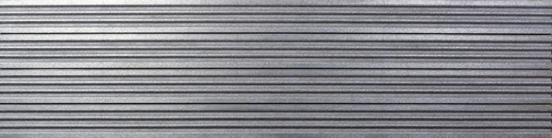 Corrugated Metal Textured Slatwall Panel