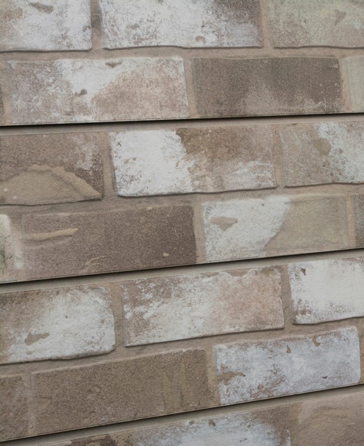 Taupe Brick Textured Slatwall