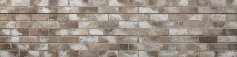 Taupe Brick Textured Slatwall Panel