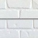 White Brick Textured Slatwall