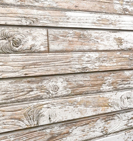 White Old Painted Wood Textured Slatwall