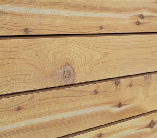 Cedar Wood Textured Slatwall