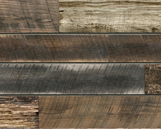 Reclaimed Wood Textured Slatwall