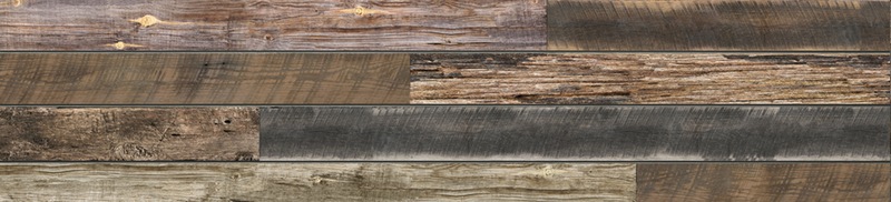 Reclaimed Wood Textured Slatwall Panel